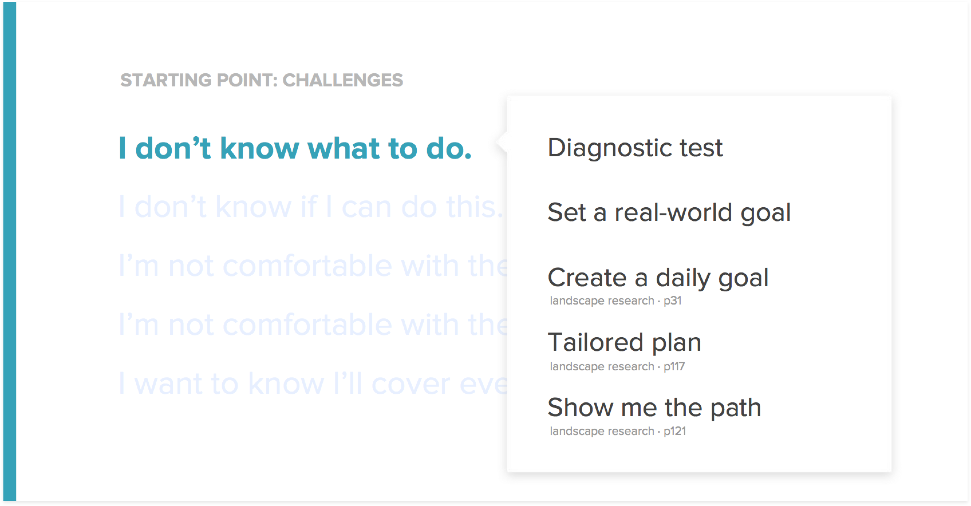 User journey